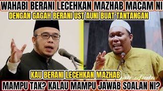 HEBOH❗UST AUNI BUAT MALU WAHABI MACAM NI❓BERANI BETUL UST NI LAWAN WAHABI❗INLAH JAWABAN DR MAZA❓