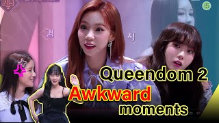 Queendom 2 EP.0 awkward moment ranking (ENG sub)