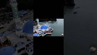 Iconic Floating Mosque In Penang#holiday #malaysia #famous