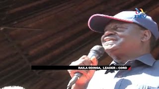 Raila leads voter registration exercise in western