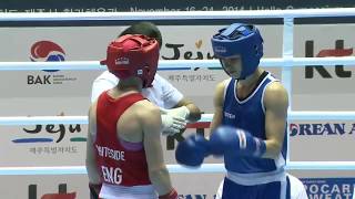 WC 2014: 1/4 - 51 kg   Lisa Whiteside vs Mandy Bujold