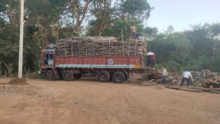 loading point lo కాఫీ తోటలు/4 రోజులకి లోడ్ ఐనది/kothagudem truck vlogs