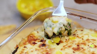 पालक और मक्कई की ये डिश के सामने तो पिज़ा भी फीका लगेगा | Corn Spinach Au Gratin Recipe by Viraj Naik