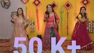 best nanad bhabhi dance together/ye rishta kya kahlata h+shubharambh+Valle valle/ladies sangeet