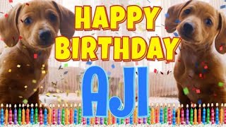 Happy Birthday Aji! ( Funny Talking Dogs ) What Is Free On My Birthday