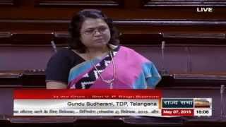 Smt. Gundu Sudharani’s comments on The Appropriation (No.2) Bill, 2015 and The Finance Bill, 2015