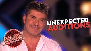 SURPRISE Auditions - When Contestants Don't Know They're Auditioning!