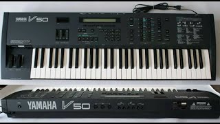 Lets check out the Yamaha V-50 keyboard | Vintage gear