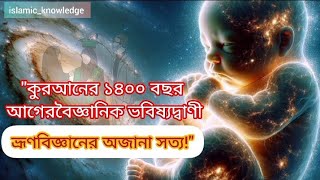 কুরআনের ১৪০০ বছর আগের বৈজ্ঞানিক ভবিষ্যদ্বাণী: ভ্রূণবিজ্ঞানের অজানা সত্য!