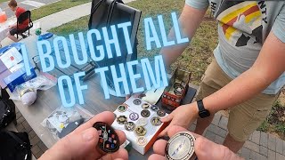 I Bought Every Challenge Coin He Would Sell Me At His Yard Sale