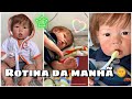 ROTINA DA MANHÃ DO MEU BEBÊ REBORN BRYAN + AULA ON-LINE  | GABI REBORN