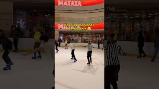 Copying Beginner Ice Skaters 😂 🤣 #iceskate #iceskating #iceskaters #beginner