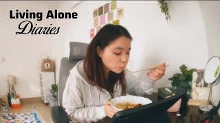 Few days in my life🧹🧽| Living Alone Diaries🥣🪴