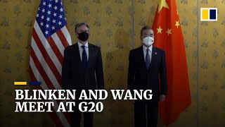 No change to US’ one-China stand on Taiwan, Blinken tells Wang Yi on G20 sidelines in Rome