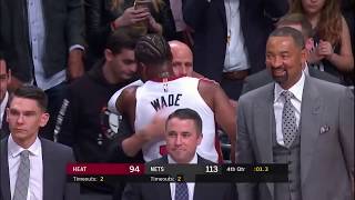 Dwyane Wade First NBA Game vs Last NBA Game 2003 vs 2019