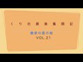 くり坊農業奮闘記　2309　くり坊の庭の夏風景