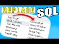 The REPLACE function in T-SQL | FIX Your Strings!