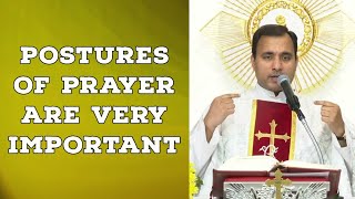 Postures of Prayer are very important - Fr Joseph Edattu VC