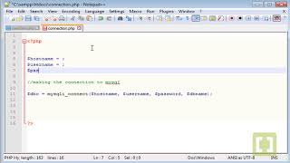 [PHP & MySQL] 32/45 Database Connection