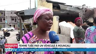 Femme tuée par un véhicule à Moungali