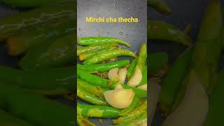 मिरचीचा ठेचा,Hirvi Mirchi Cha Thecha,खलबत्यात ठेचून बनवलेला हिरव्या मिरचीचा झणझणीतठेचा #mirchithecha