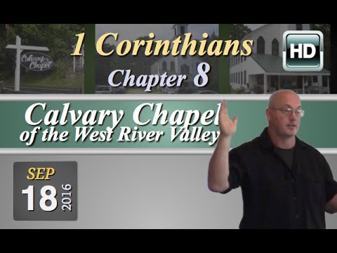 Calvary Chapel: 1 Corinthians, Chp 8 - YouTube