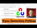 Eye Detection using OpenCV | Haar Cascade Classifier | Machine Learning | Data Magic