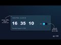 How to Make a Digital Clock with Toggle (12h/24h) | Beginner JavaScript Project