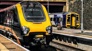 Trains at Bradford Interchange - 09/08/2024