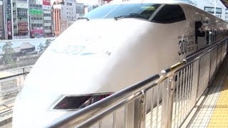 東海道新幹線300系のぞみ343号「ありがとう　LAST　RUN」塗装