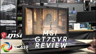 MSI GT75VR is it just a gaming Laptop or can it be a desktop Replacement?