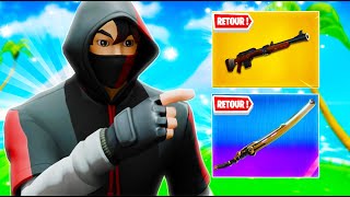 FORTNITE ONT REMIS les MEILLEURS ITEMS du JEU ! (incroyable la carabine)