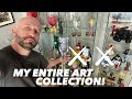 My Entire Art Collection! Vinyl Art Toys Kaws! Ron English! Obey!