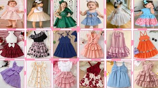 গরমে বাচ্চাদের জামার ডিজাইন / Summer baby frock / baby frock new design 2024 / frock design for girl