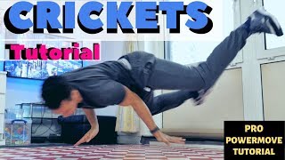 Crickets Tutorial | Powermove tutorial | How to Crickets | Bboy Breaking tutorial