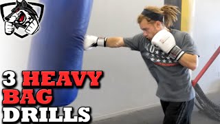 3 Excellent Heavy Bag Drills for MMA, Muay Thai, & Boxing