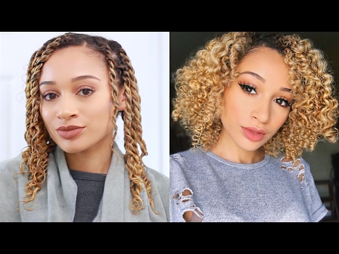 Soft & Fluffy Curls! Two Strand Twist-Out Tutorial Soft & Fluffy Curls! Two Strand Twist-Out Tutorial