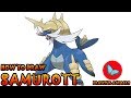 How To Draw Samurott Pokemon | Drawing Animals