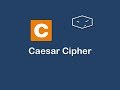 caesar cipher in c