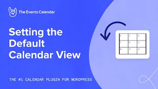 Setting the Default Calendar View