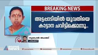 അട്ടപ്പാടിയിൽ യുവതിയെ കാട്ടാന ചവിട്ടി കൊന്നു