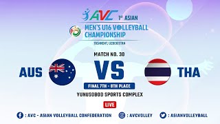 [ Final 7th - 8th ] Thailand VS Australia  : The 1st Asian Men's U16 Volleyball Championship