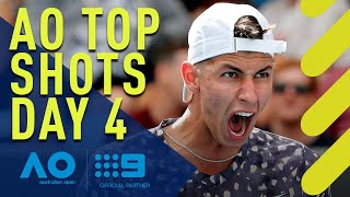 Australian Open Top Shots - Day 4 | Wide World of Sports