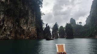 Khao sok lake tour Thailand ( rainy season )