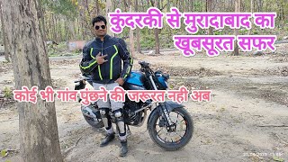 Kundarki to Moradabad local roads ride Almost Got Don, so beautiful 😍 🤩 uk07 riders #india #viral