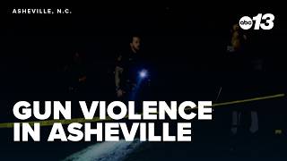 3 separate weekend shootings in Asheville leave 2 dead, 9 injured