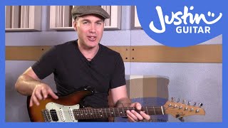 5 Blues Licks In Pattern 3 Minor Pentatonic Blues Scale: Blues Lead Guitar Lesson Tutorial s2p3