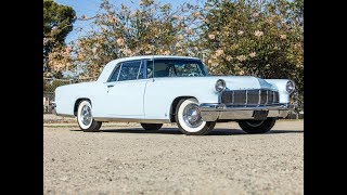 SOLD 1956 Blue Lincoln Continental Mk II, Frame off Restoration, for sale by Corvette Mike