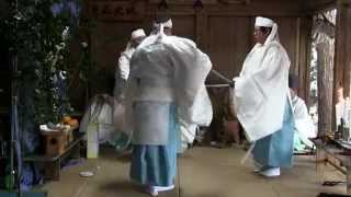 金沢黒沼神社の十二神楽　１１　2014.4.6