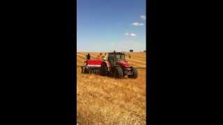 MF 5450 frances (105cv) + 9 linhas sulcador.MOV